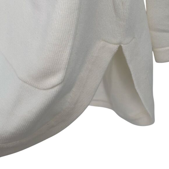 Isaac Mizrahi Live Cream Button Front Cardigan Sweater with Pockets Small NOWT - Picture 5 of 8